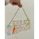 Placa de Feliz PƔscoa