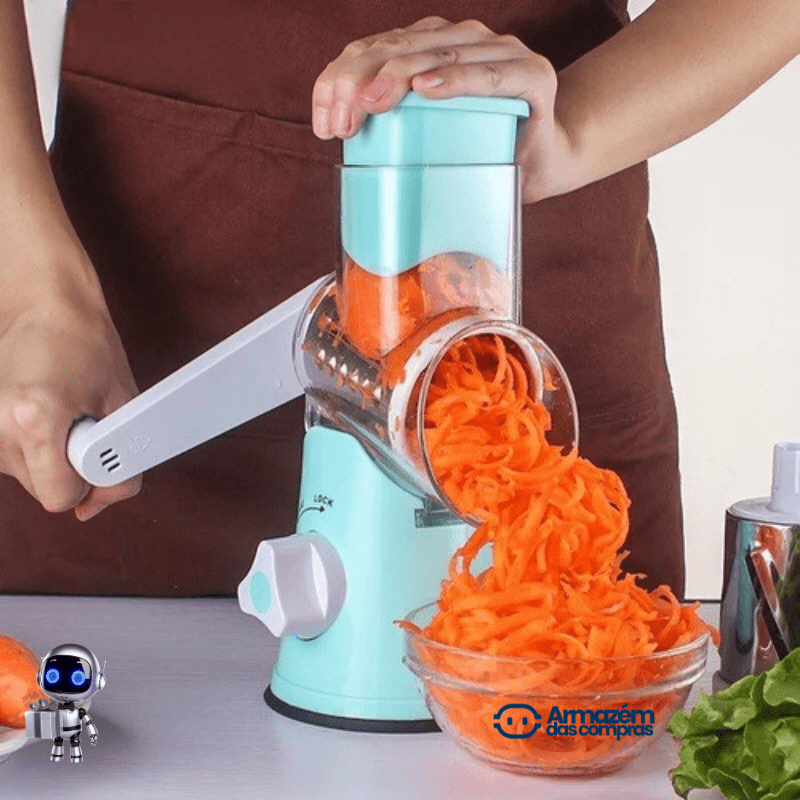 Ralador Multifuncional 3 em 1 | KitchenPro™| Últimas unidades