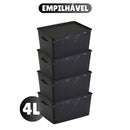 Kit 6 Organizadores 4 Litros