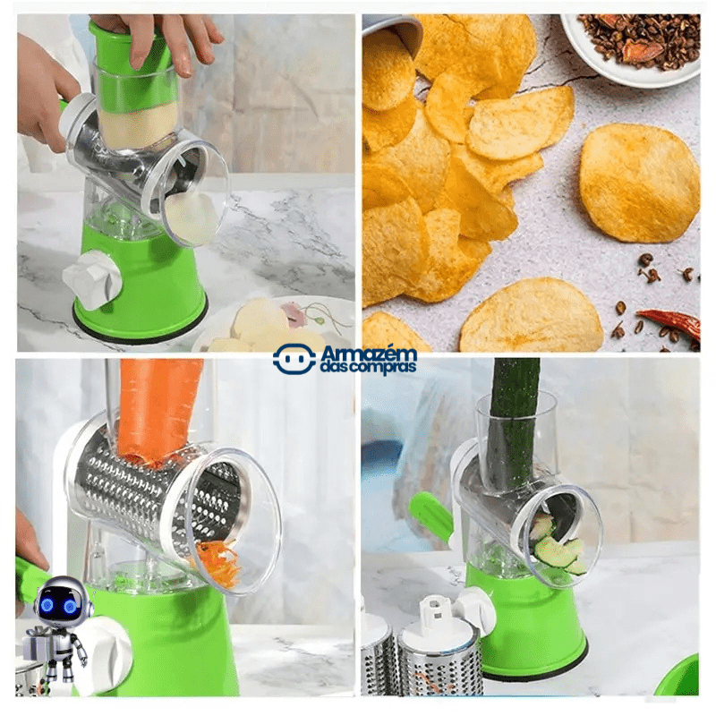 Kit Ralador Multifuncional 3 em 1 | KitchenPro™