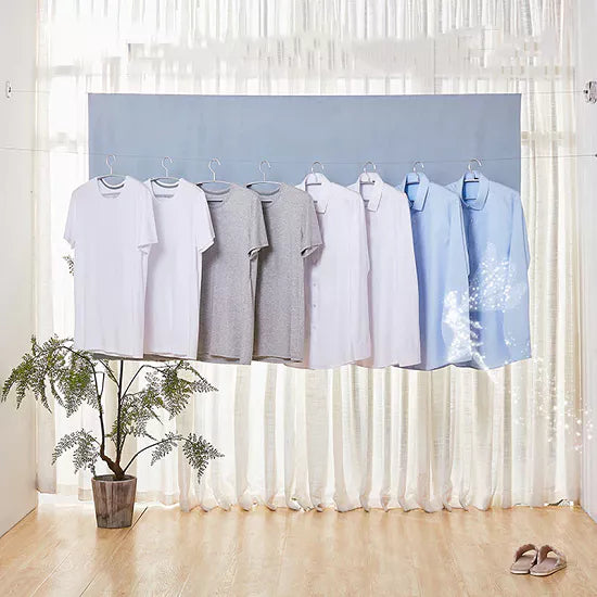 Varal Retrátil Em Aço Inox Cromado