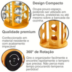 Porta Temperos Giratório Eco | 16 Potes