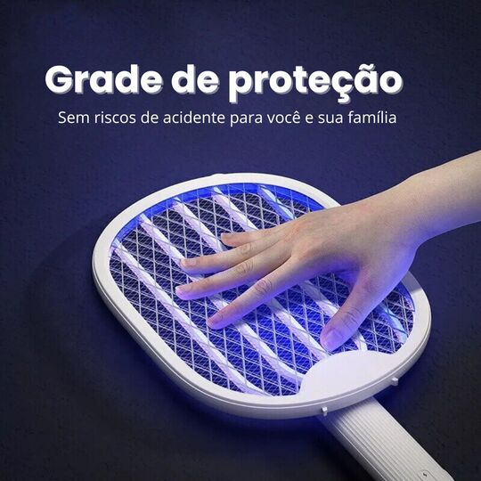 Raquete Eliminadora de Mosquitos | DengueOut ®
