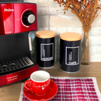 Lata Organizadora de Metal | Café e Açucar