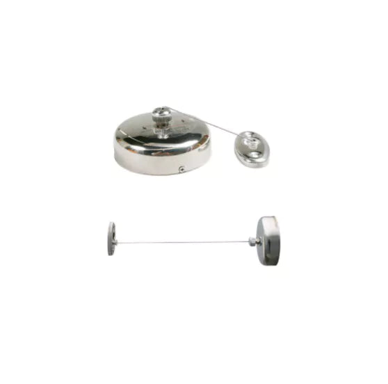 Varal Retrátil Em Aço Inox Cromado