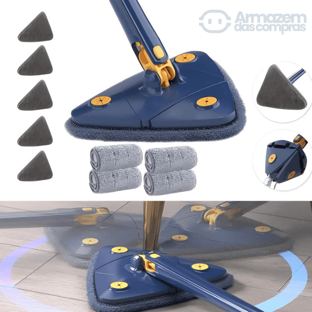 Mop Triangular de limpeza 360° | FastCleaner