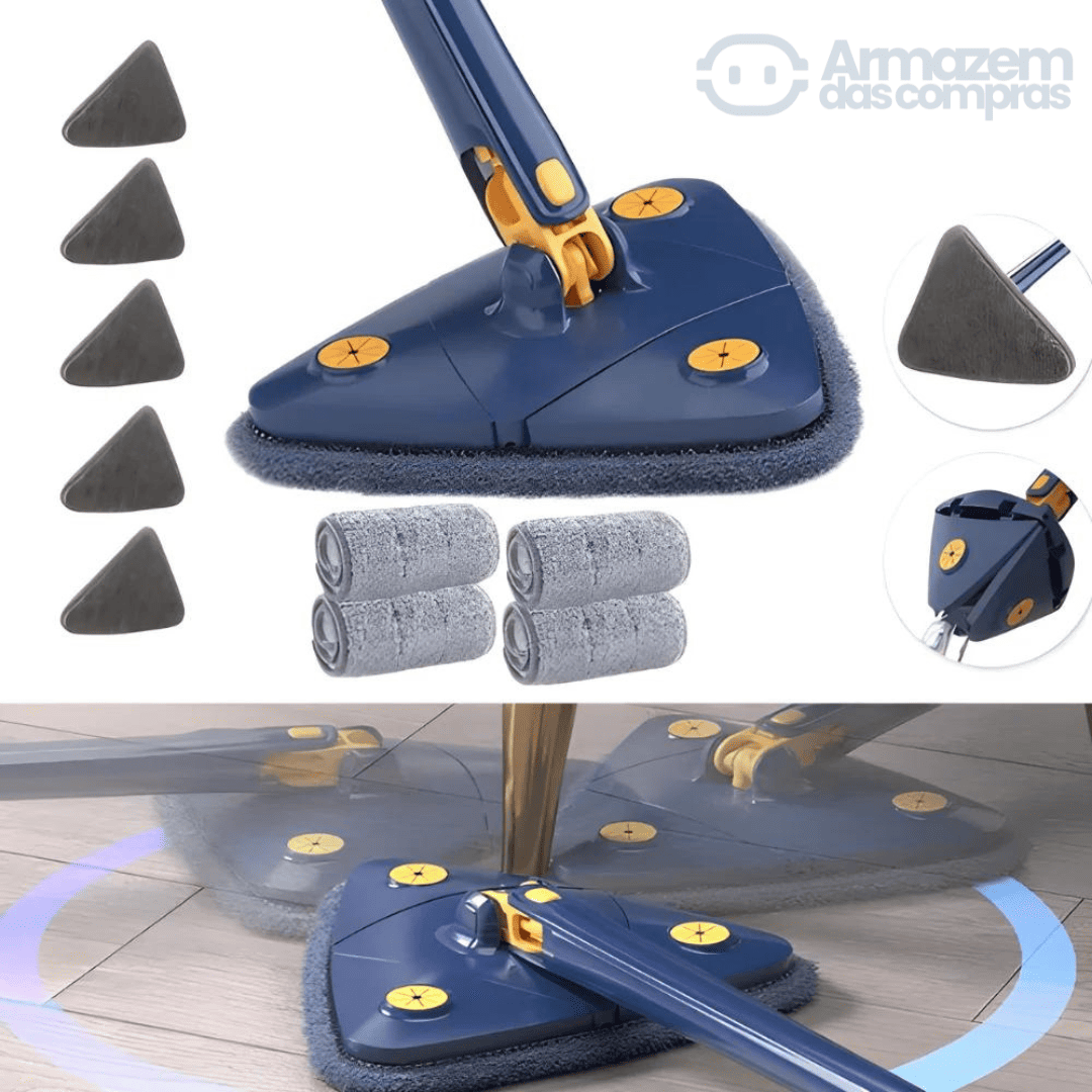 Mop Triangular de limpeza 360° | FastCleaner