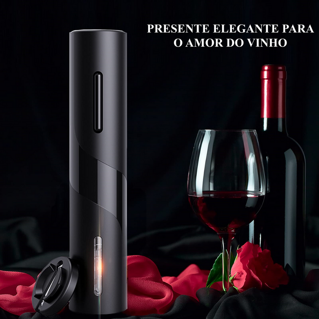 Abridor de Vinho Elétrico WineEasy USB