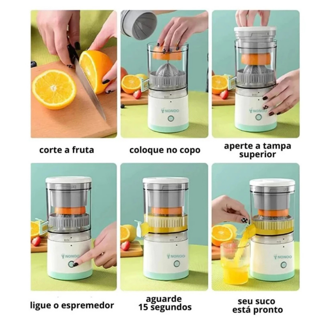 Espremedor de Frutas Portátil USB | Citrus Pró