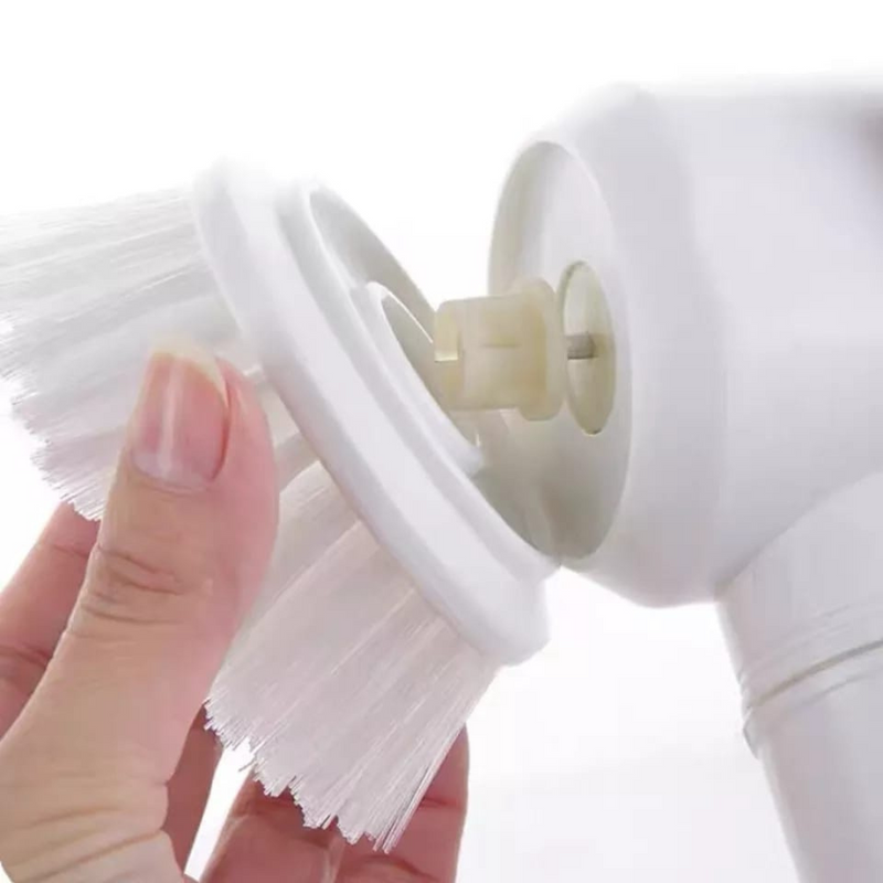 Escova Giratória MaxClean | Limpeza Profunda e Conforto Total