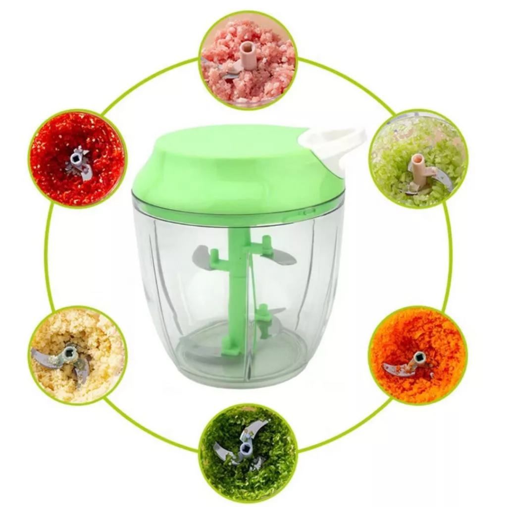 Processador Manual 5 Lâminas | 1200ml | PraticChef