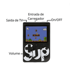 Mini Videogame Portátil Game 400 Jogos Clássicos