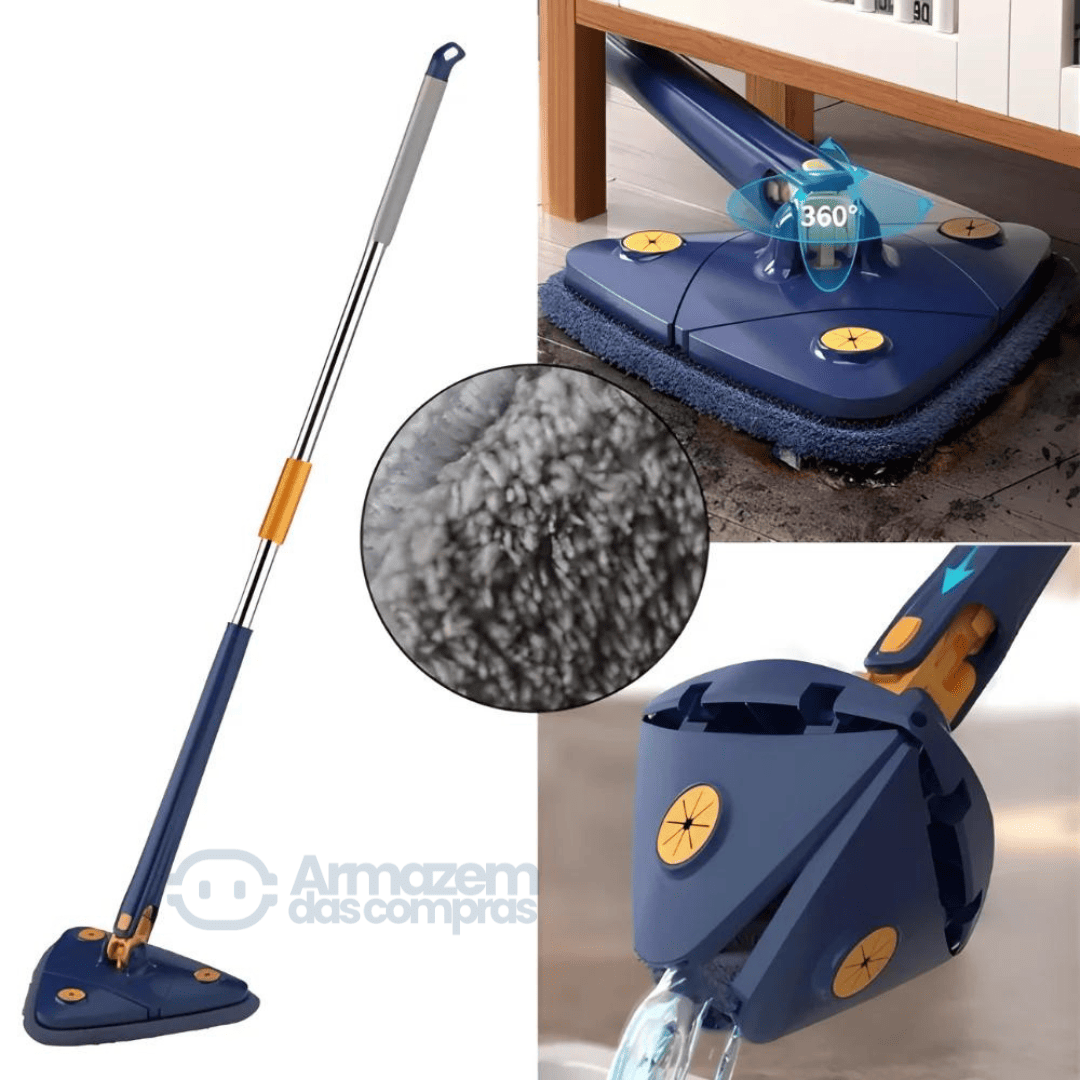 Mop Triangular de limpeza 360° | FastCleaner