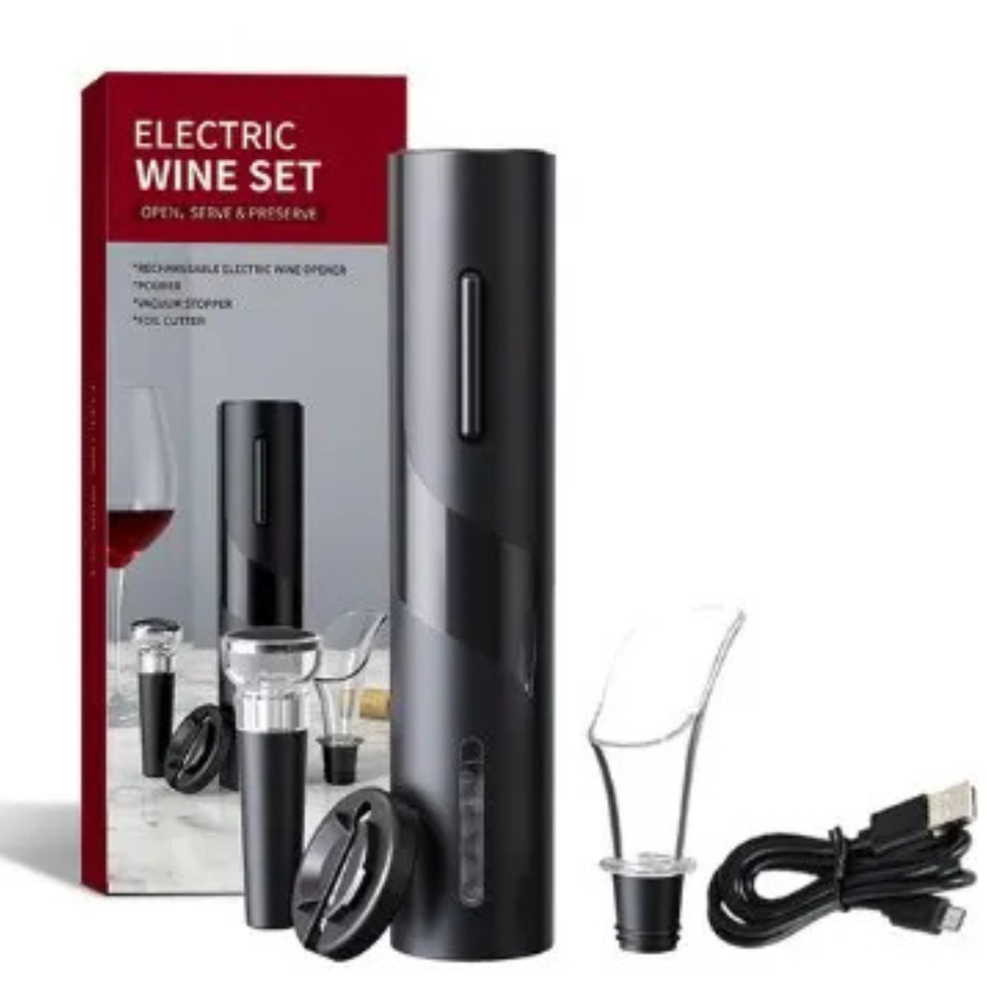 Abridor de Vinho Elétrico WineEasy USB