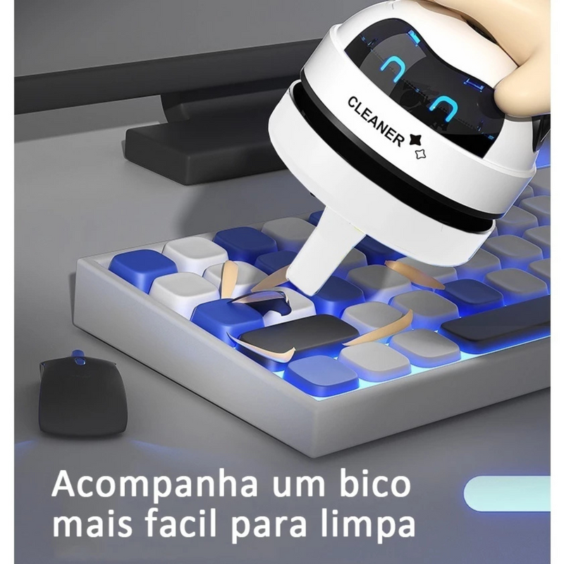 Mini Aspirador de Mesa Limpa Migalhas