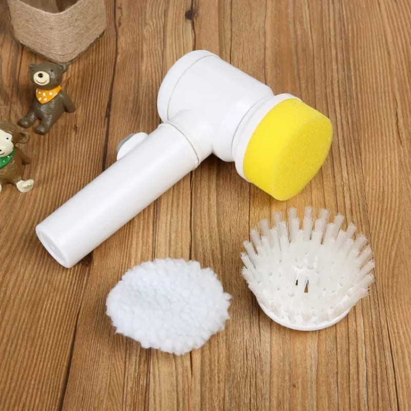 Escova Giratória MaxClean | Limpeza Profunda e Conforto Total