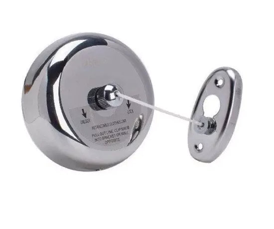 Varal Retrátil Em Aço Inox Cromado