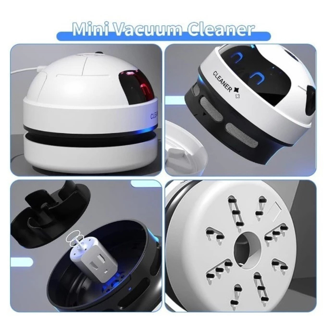 Mini Aspirador de Mesa Limpa Migalhas