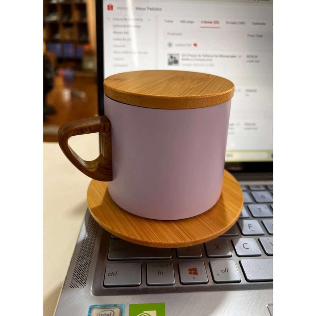 Xicara Térmica Com Tampa