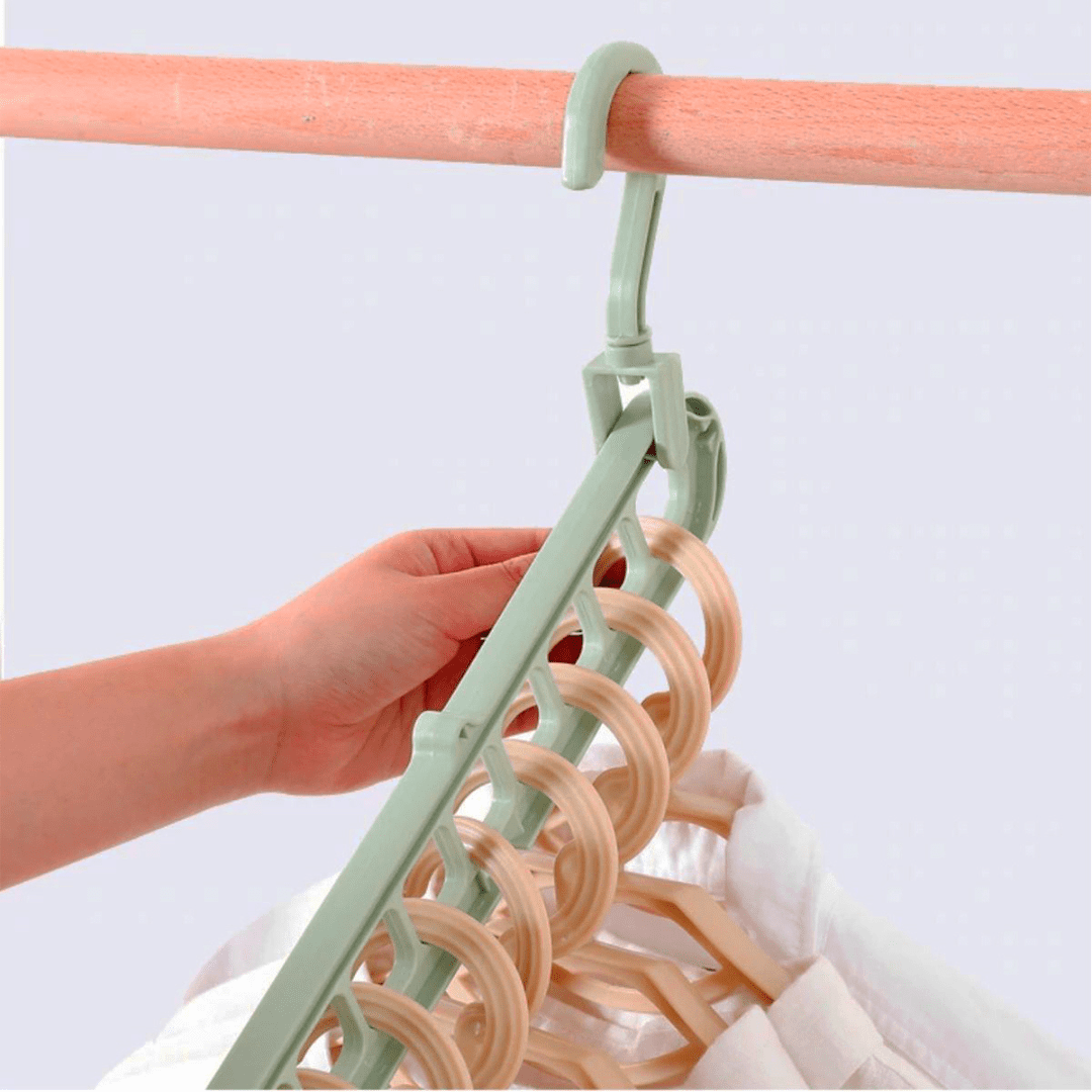 Cabide Organizador 9 em 1 (Kit com 4 Unidades)