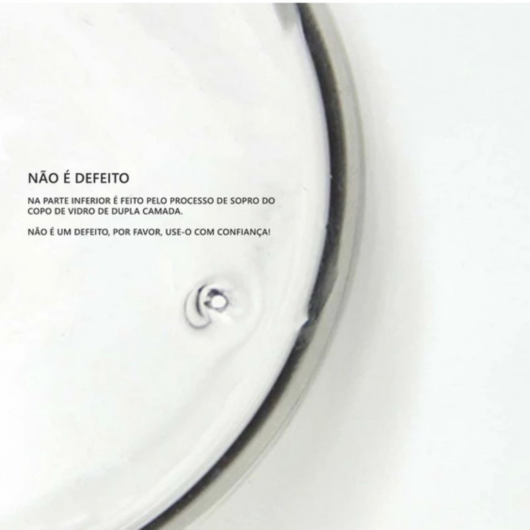 Kit 2 Xicaras de coração 200 ml | Parede Duplas