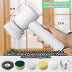 Escova Giratória MaxClean | Limpeza Profunda e Conforto Total