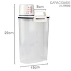 Pote Hermético de Armazenamento