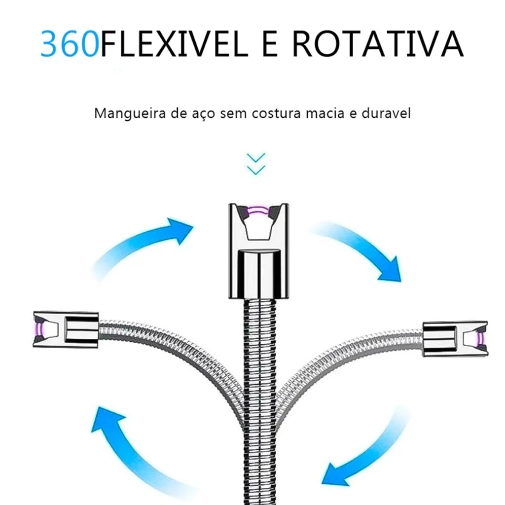 Acendedor Elétrico Fogo Fácil USB | Compre 1 e Leve 2