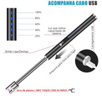 Acendedor Elétrico Fogo Fácil USB | Compre 1 e Leve 2