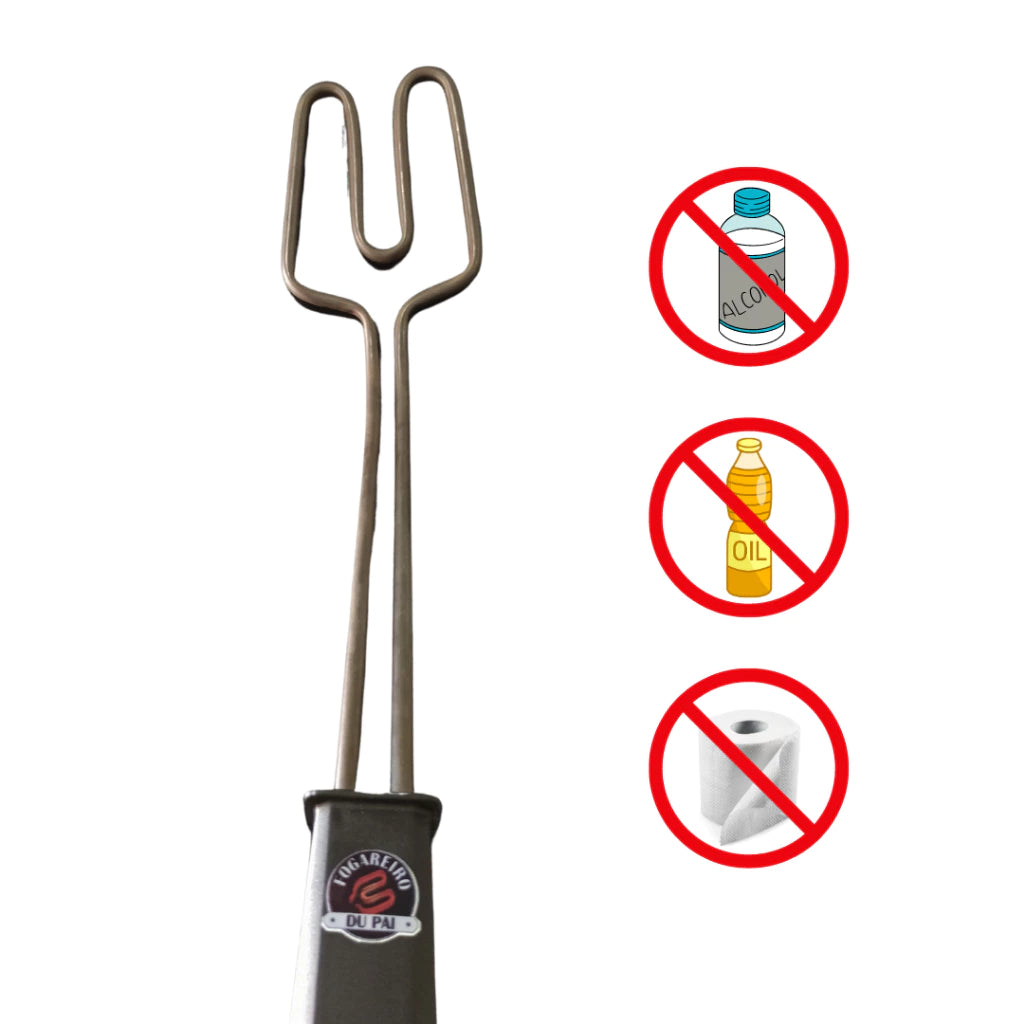 Acendedor Mágico ChamaForte | Churrasqueira Acesa com Segurança e Praticidade