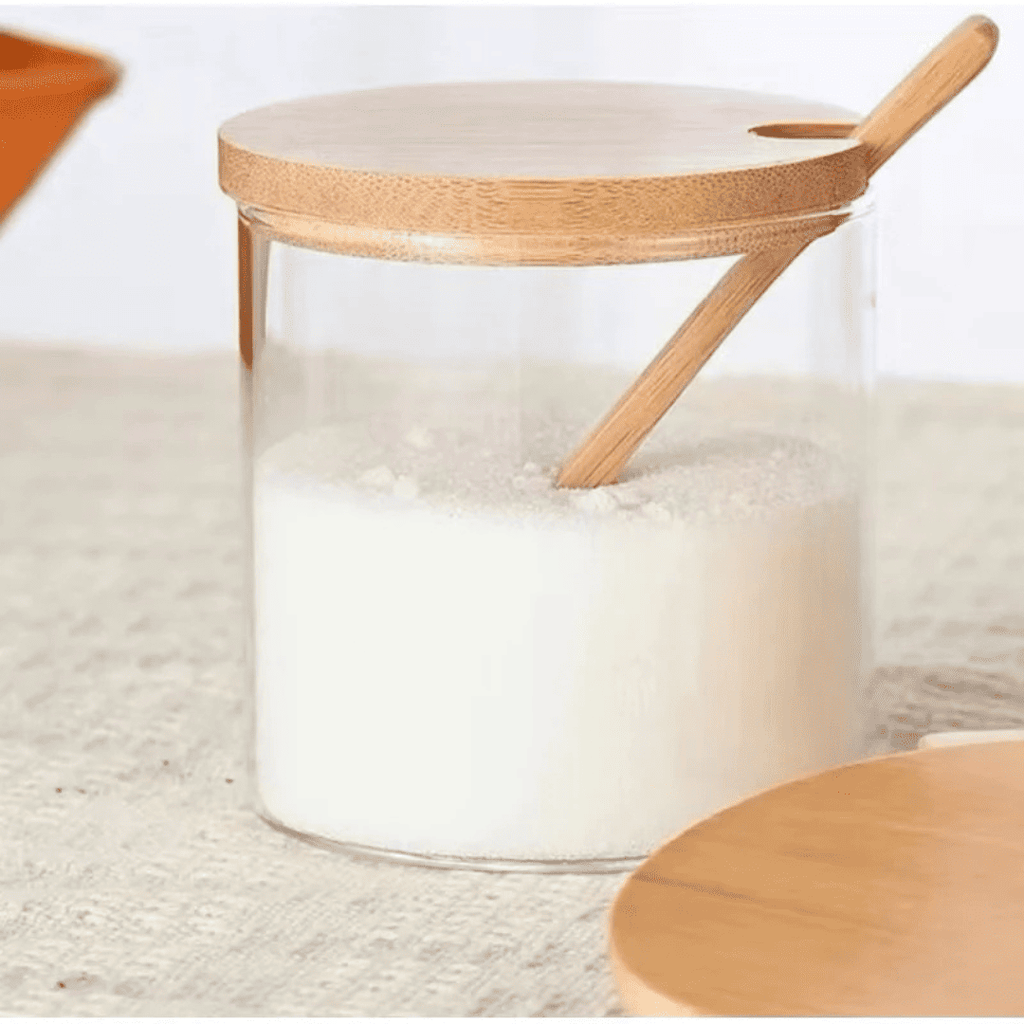 Açucareiro Vidro Bambu Elegance 280mL