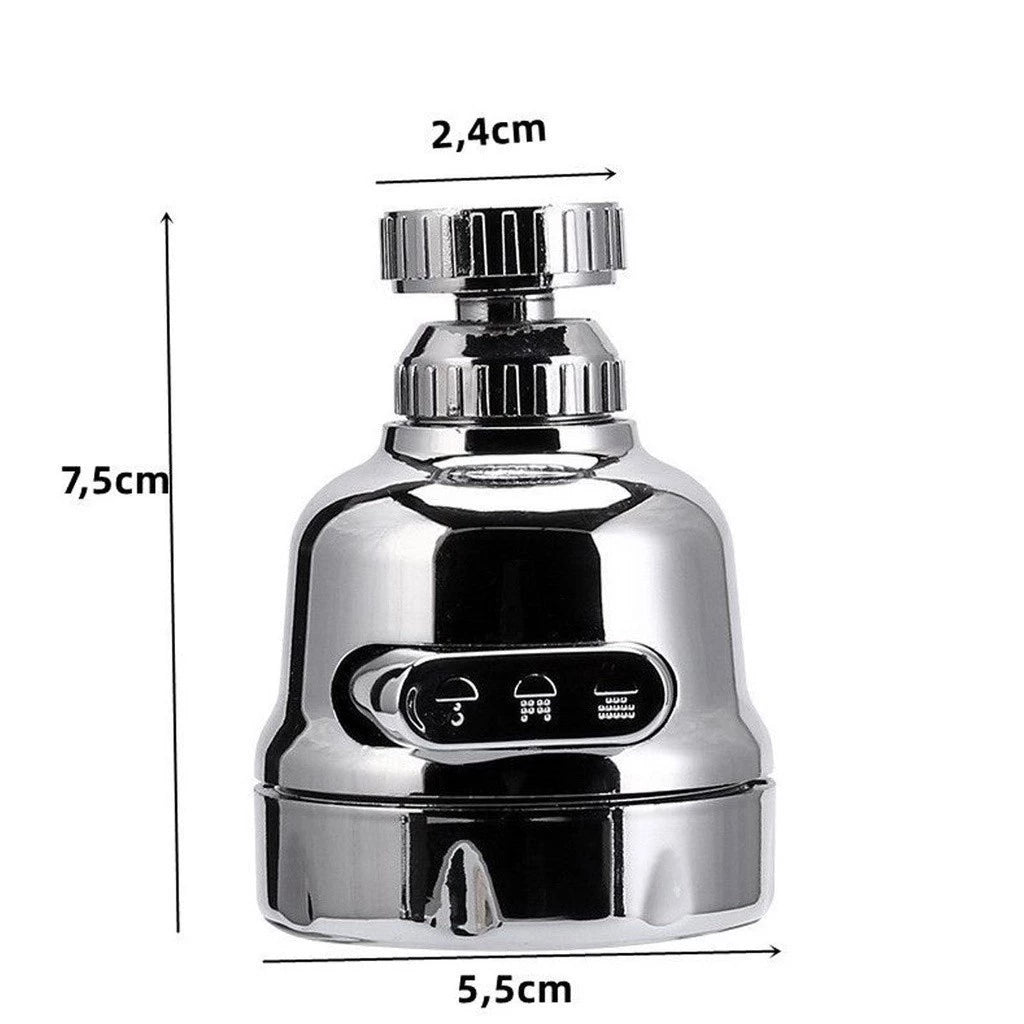 Adaptador Torneira Multi-Jatos | Economia de Água e Limpeza Poderosa | Compre 1 e Leve 2