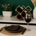 Adega de Mesa WineDecor Metal | Organização e Sofisticação para Amantes de Vinho