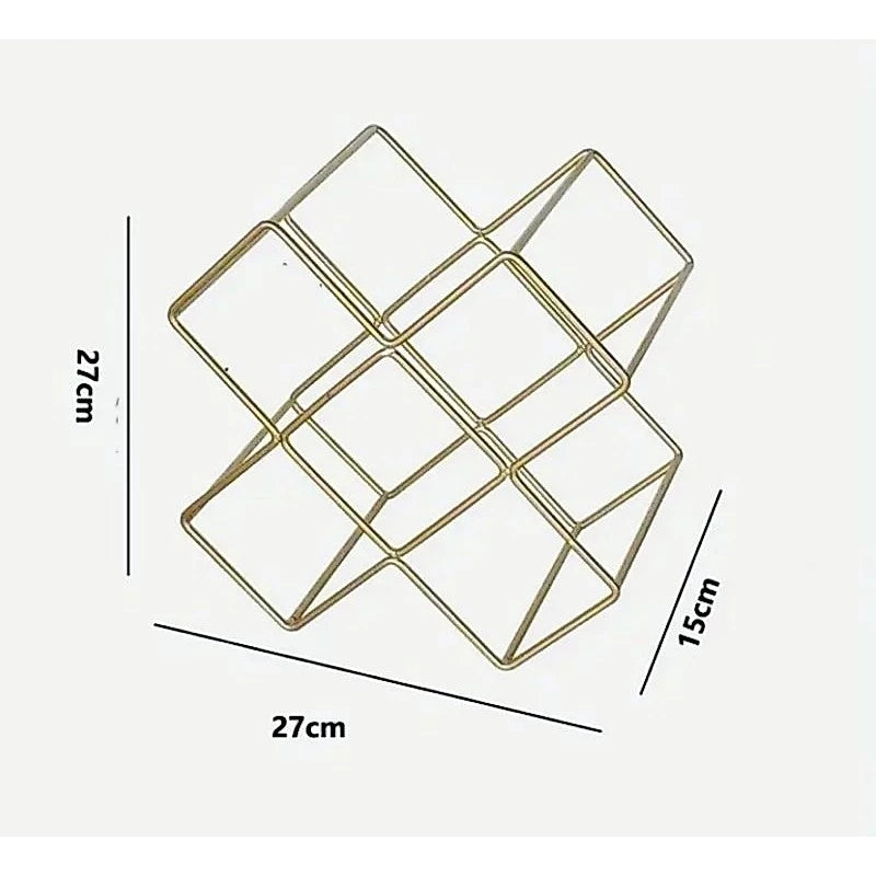 Adega de Mesa WineDecor Metal | Organização e Sofisticação para Amantes de Vinho