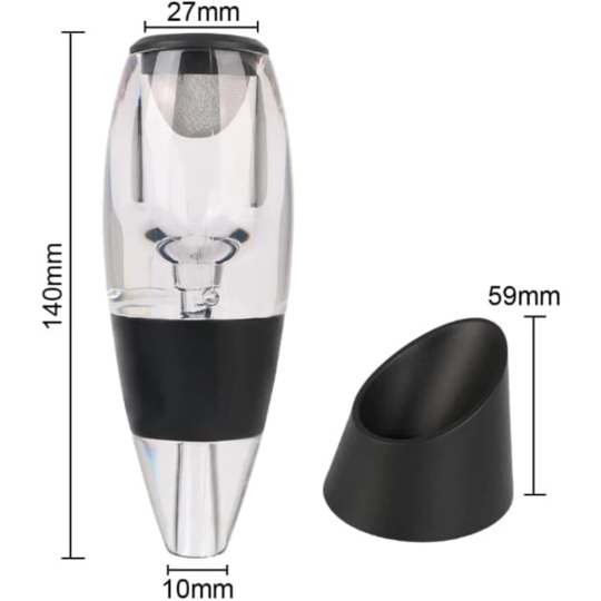 Aerador Vinho Sabor Max | Degustação Aprimorada com Praticidade