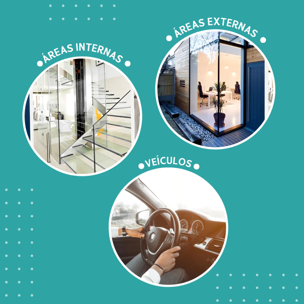 Aparelho Limpa Vidro Pro | Janelas Impecáveis por Dentro e Por Fora