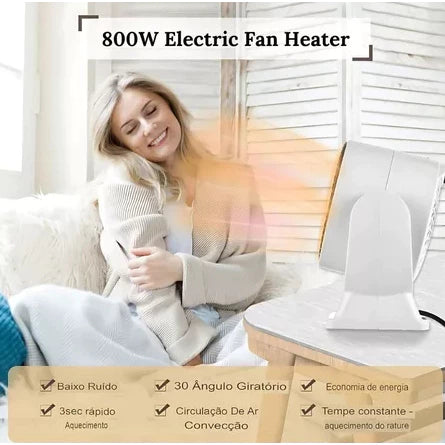 Aquecedor Portátil WarmFlow 800W