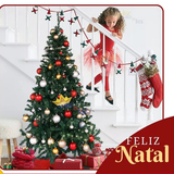 Árvore Natal Pinheiro Luxo | Decoração Volumosa e Elegante Sem Esforço