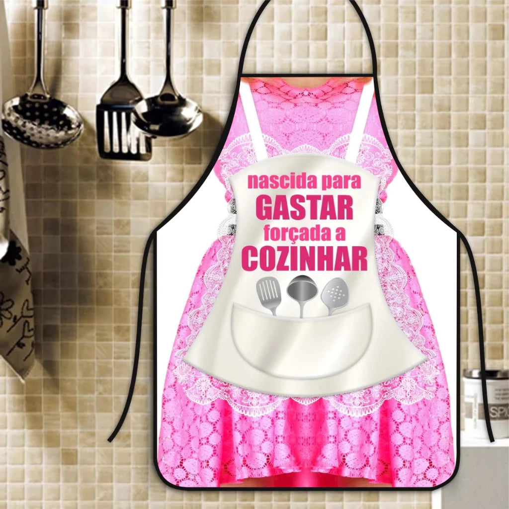 Avental Churrasqueiro Engraçado | Presente Criativo para Amigo Secreto e Festas