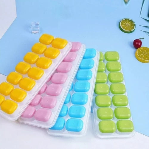 Bandeja de Gelo SoftFlex | Cubos Perfeitos e Fáceis de Remover | Compre 1 e Leve 2