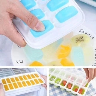 Bandeja de Gelo SoftFlex | Cubos Perfeitos e Fáceis de Remover | Compre 1 e Leve 2