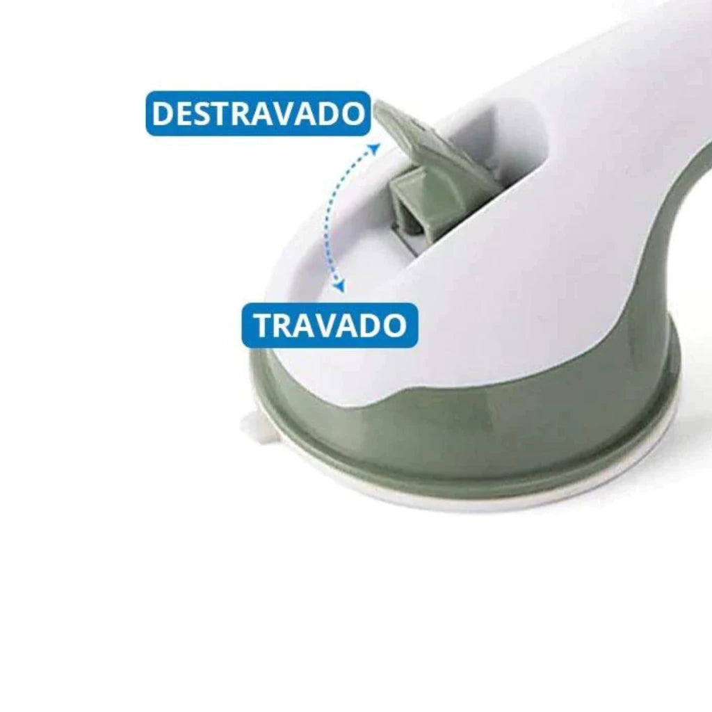 Barra de Apoio Portátil Security | Banheiro Seguro e Livre de Quedas