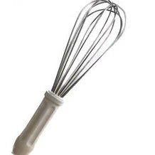 Batedor Fuê Profissional 30cm Inox | O Segredo para Massas Leves e Claras em Neve