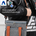 Bolsa Térmica Dupla FreshGo | Alimentos Quentes ou Frios Onde Você Estiver