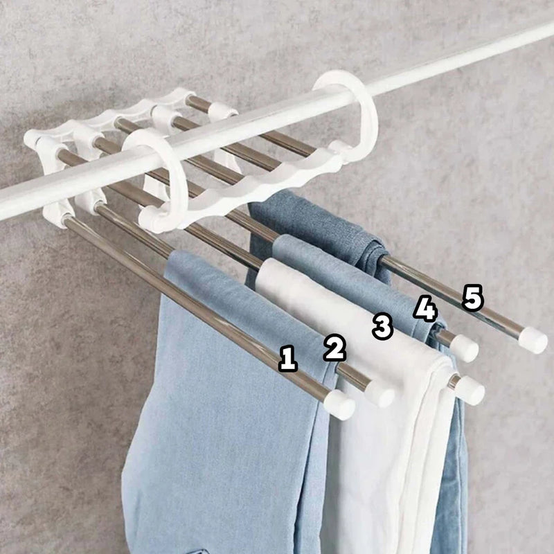 cabide 5 peças de roupa