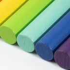 Caixa Montessori de Madeira 3 em 1 | Classificação de Formas Geométricas e Cores