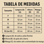 Camisa do Brasil Feminina Cotton Luxo | Design Versátil e Caimento Impecável