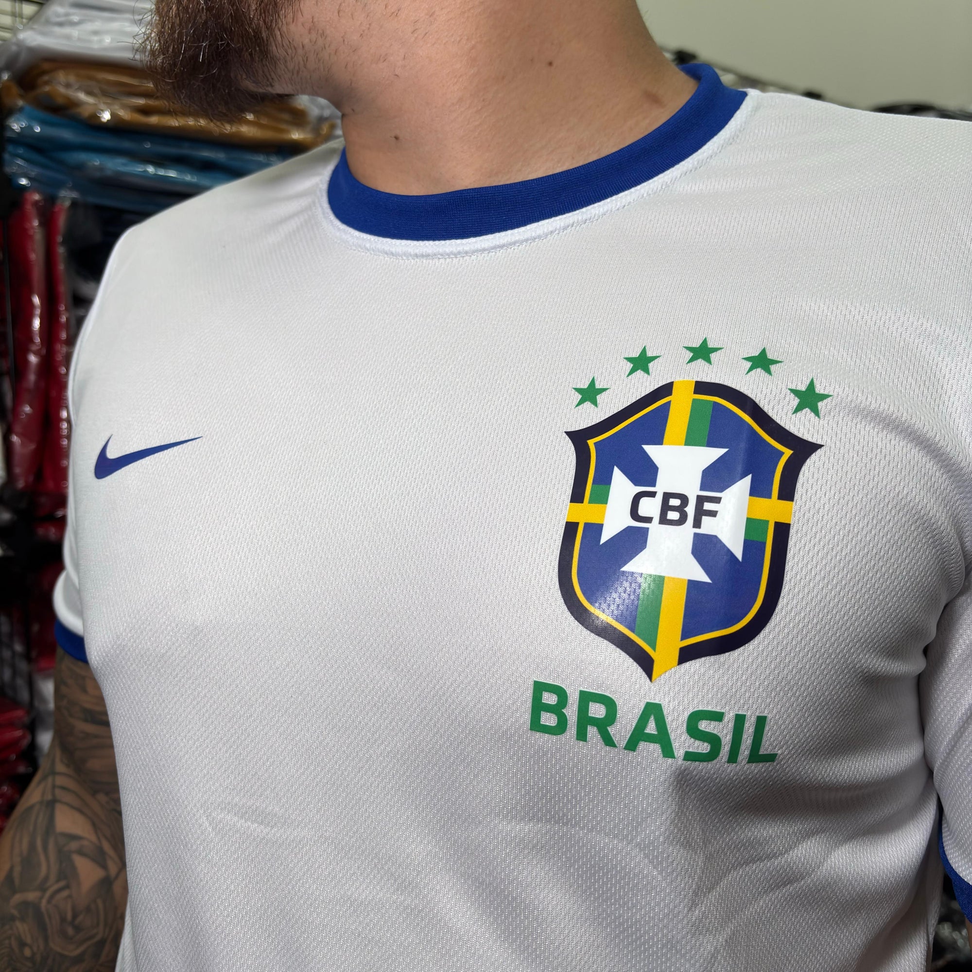 Camiseta Seleção Brasileira | Vista o Orgulho da Nossa Nação!