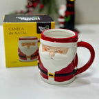 Caneca Natal Papai Noel | Magia e Café na Sua Mesa Natalina