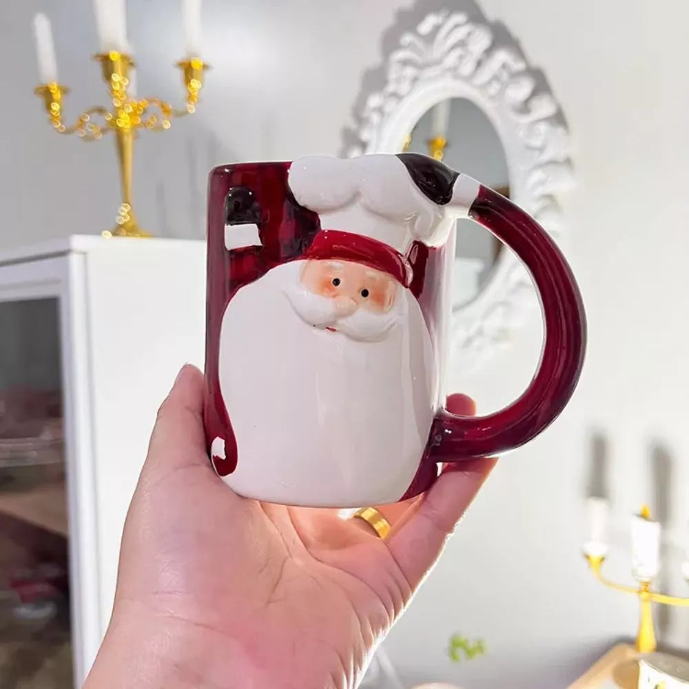Caneca Natal Papai Noel | Magia e Café na Sua Mesa Natalina
